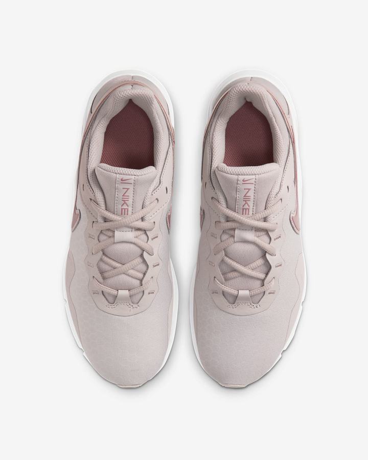 Zapatillas Deportivos Nike Legend Essential 2 Mujer Plateadas Moradas Gris Moradas Blancas | AERJL-5142