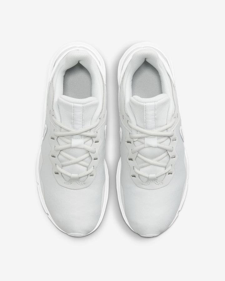 Zapatillas Deportivos Nike Legend Essential 2 Mujer Blancas Gris Metal Plateadas | LGWPC-6794