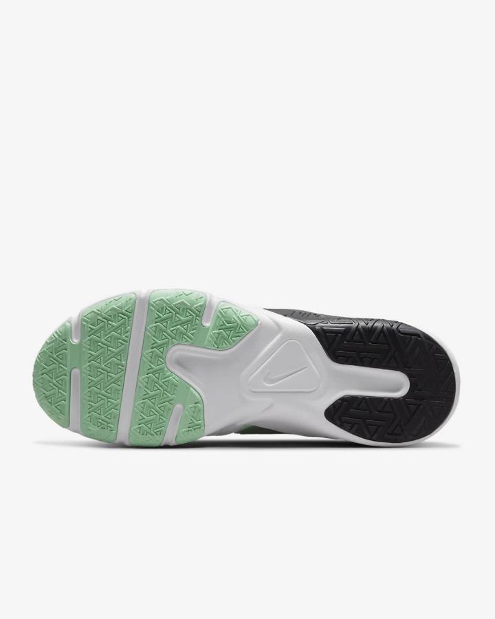 Zapatillas Deportivos Nike Legend Essential 2 Mujer Blancas Verde Menta Negras Metal Plateadas | VUEXH-2367