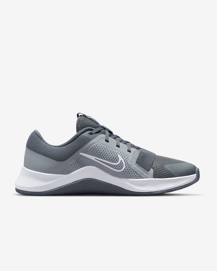 Zapatillas Deportivos Nike MC Trainer 2 Hombre Gris Claro Blancas | CNLXW-7349