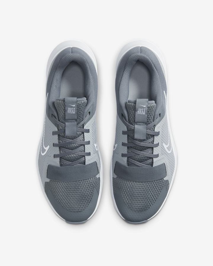 Zapatillas Deportivos Nike MC Trainer 2 Hombre Gris Claro Blancas | CNLXW-7349