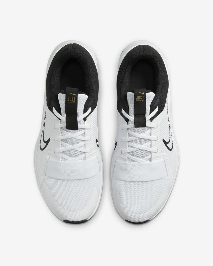 Zapatillas Deportivos Nike MC Trainer 2 Hombre Blancas Doradas Negras | HEWBO-5318