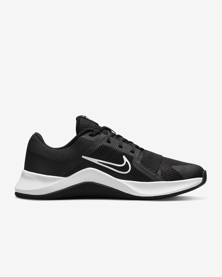 Zapatillas Deportivos Nike MC Trainer 2 Hombre Negras Blancas | NZLYE-7986