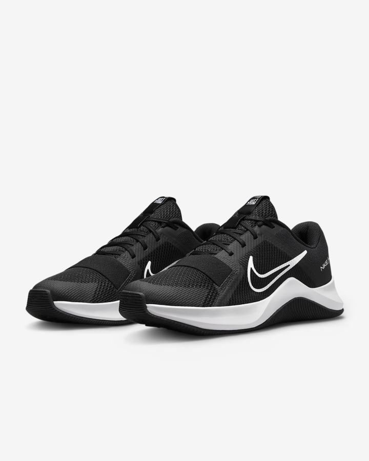 Zapatillas Deportivos Nike MC Trainer 2 Hombre Negras Blancas | NZLYE-7986