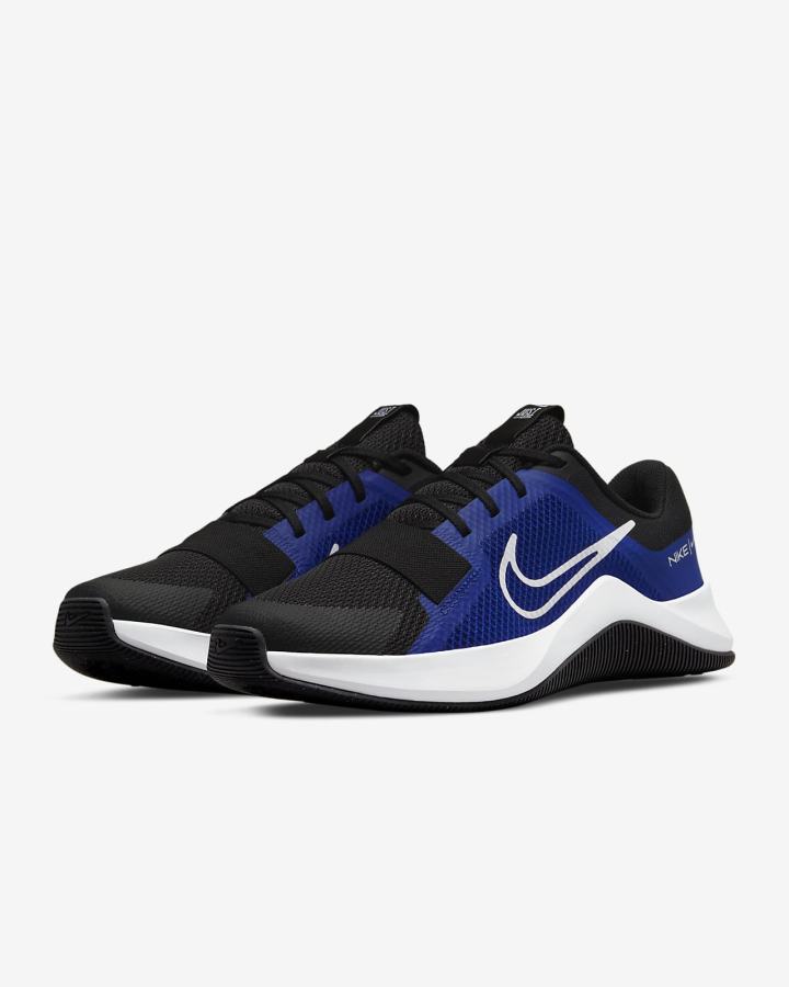Zapatillas Deportivos Nike MC Trainer 2 Hombre Azul Real Negras Blancas | ONWRT-9628