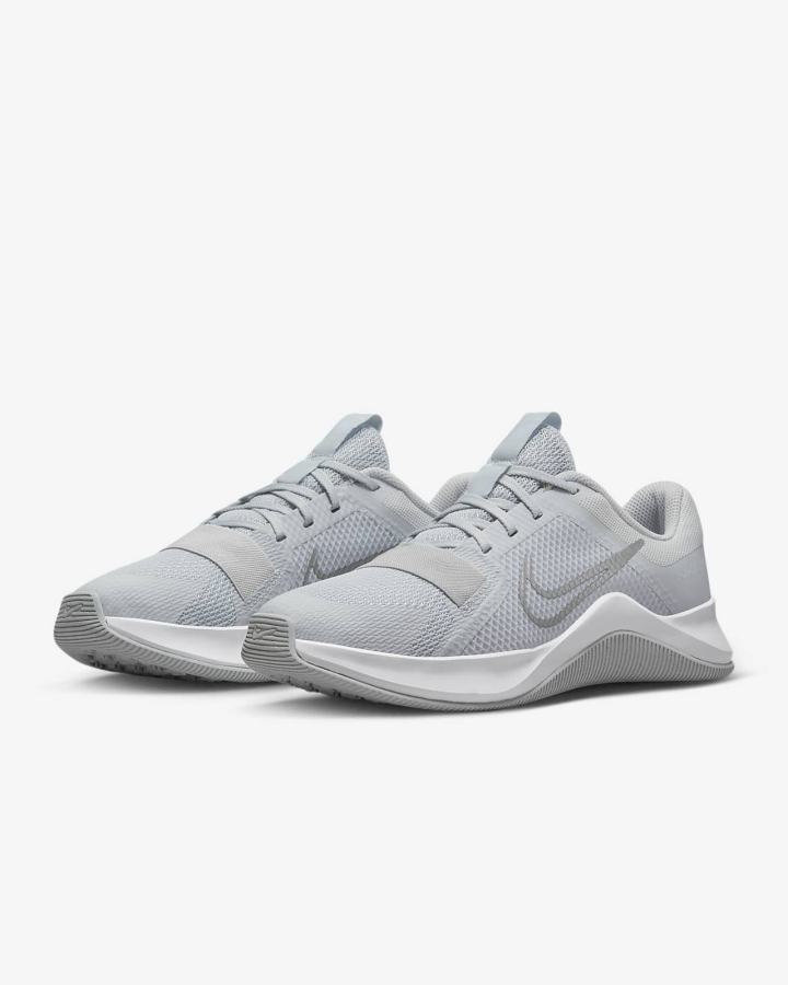 Zapatillas Deportivos Nike MC Trainer 2 Mujer Plateadas Blancas Gris Metal Plateadas | RGHMA-9032