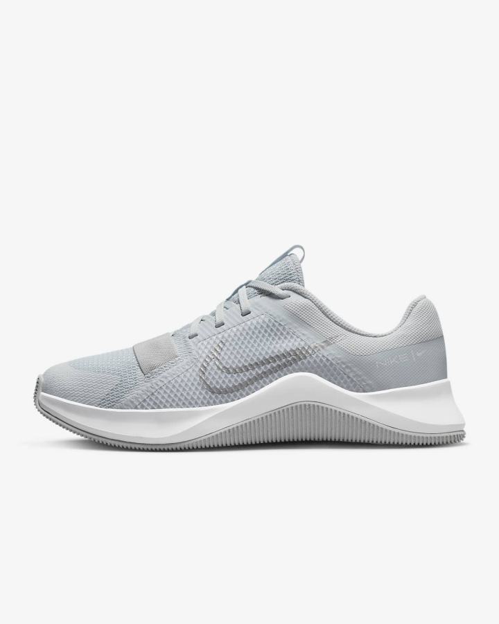 Zapatillas Deportivos Nike MC Trainer 2 Mujer Plateadas Blancas Gris Metal Plateadas | RGHMA-9032