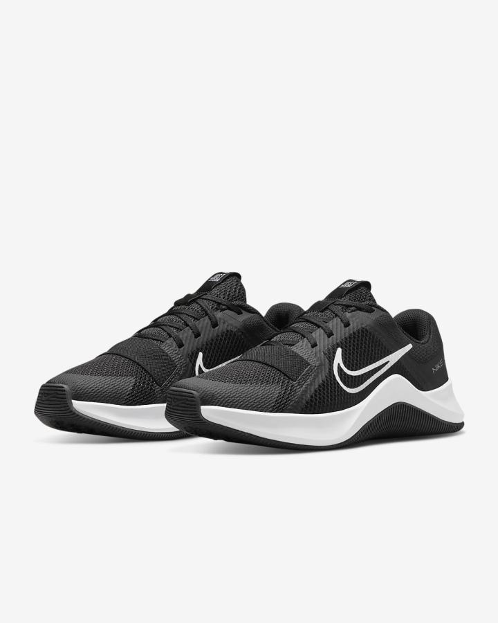 Zapatillas Deportivos Nike MC Trainer 2 Mujer Negras Gris Blancas | RMCOK-8617