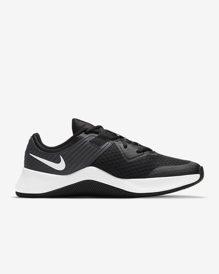 Zapatillas Deportivos Nike MC Trainer Mujer Negras Gris Oscuro Blancas | VHZIK-2684