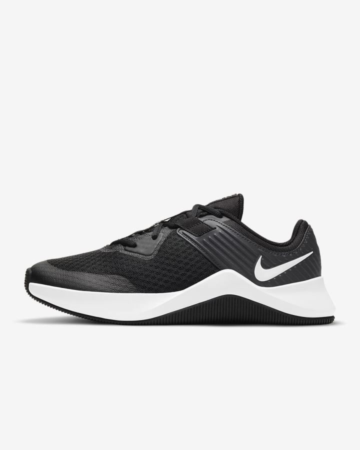 Zapatillas Deportivos Nike MC Trainer Mujer Negras Gris Oscuro Blancas | VHZIK-2684