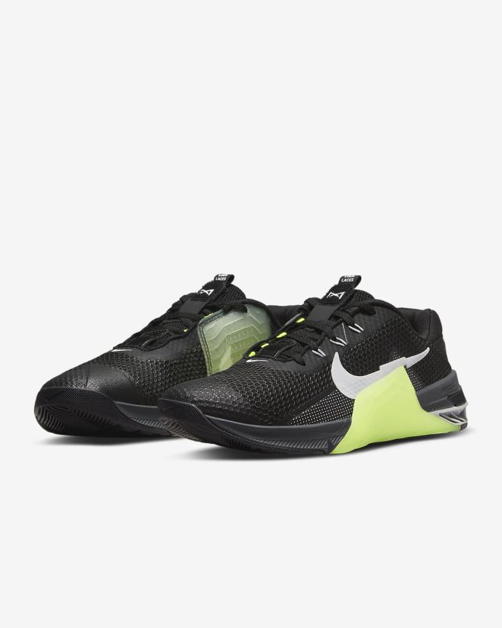 Zapatillas Deportivos Nike Metcon 7 Hombre Negras Gris Blancas | MARZN-6108