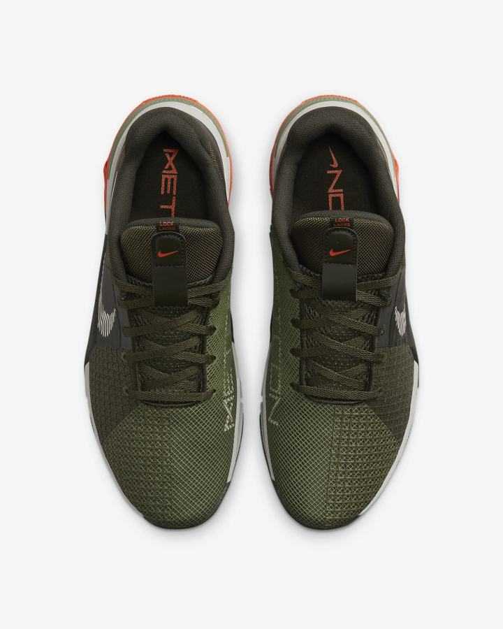 Zapatillas Deportivos Nike Metcon 8 Hombre Kaki Beige Claro | DJRLH-6501