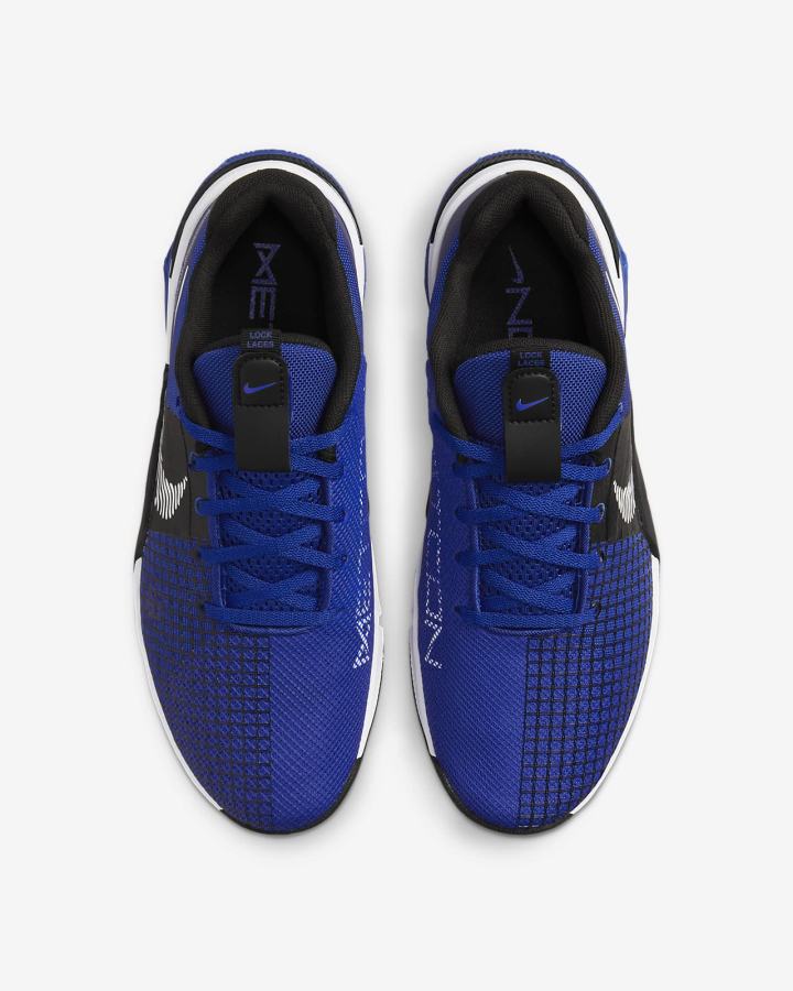 Zapatillas Deportivos Nike Metcon 8 Hombre Azul Real Negras Azul Real Blancas | NSTCQ-7302