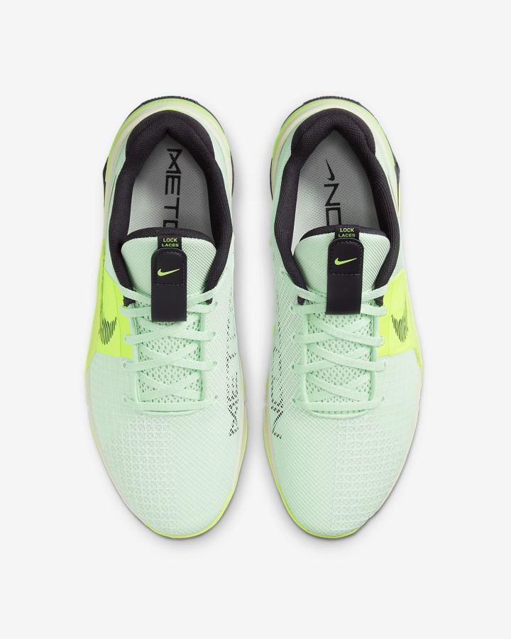 Zapatillas Deportivos Nike Metcon 8 Hombre Verde Menta Verde Moradas | RZTMA-2396
