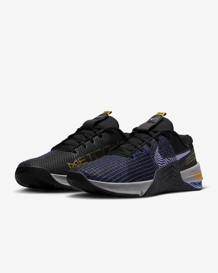 Zapatillas Deportivos Nike Metcon 8 Mujer Negras Gris Oscuro | SQYGH-7094