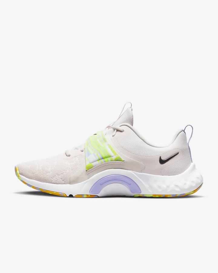 Zapatillas Deportivos Nike Renew In-Season TR 12 Mujer Gris Verde | IUOVG-0217