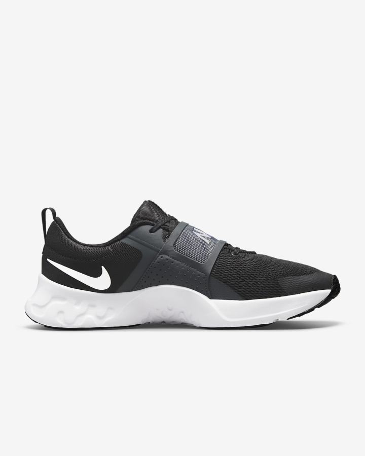 Zapatillas Deportivos Nike Renew Retaliation 4 Hombre Negras Gris Oscuro Blancas | HREXJ-9158