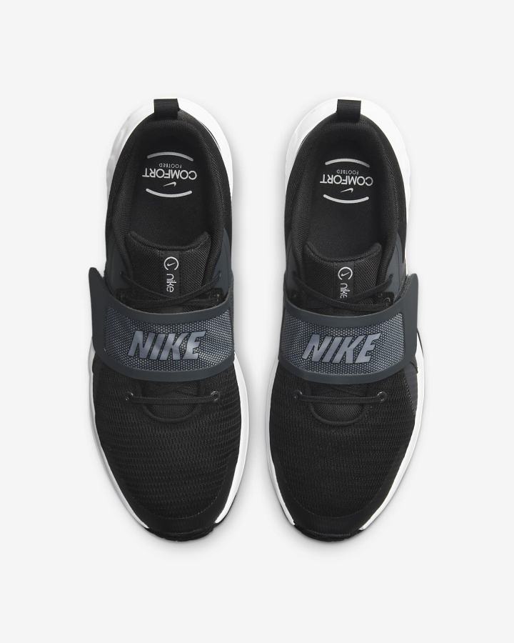 Zapatillas Deportivos Nike Renew Retaliation 4 Hombre Negras Gris Oscuro Blancas | HREXJ-9158