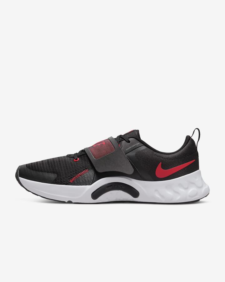 Zapatillas Deportivos Nike Renew Retaliation 4 Hombre Negras Gris Rojas | PBZHK-3690