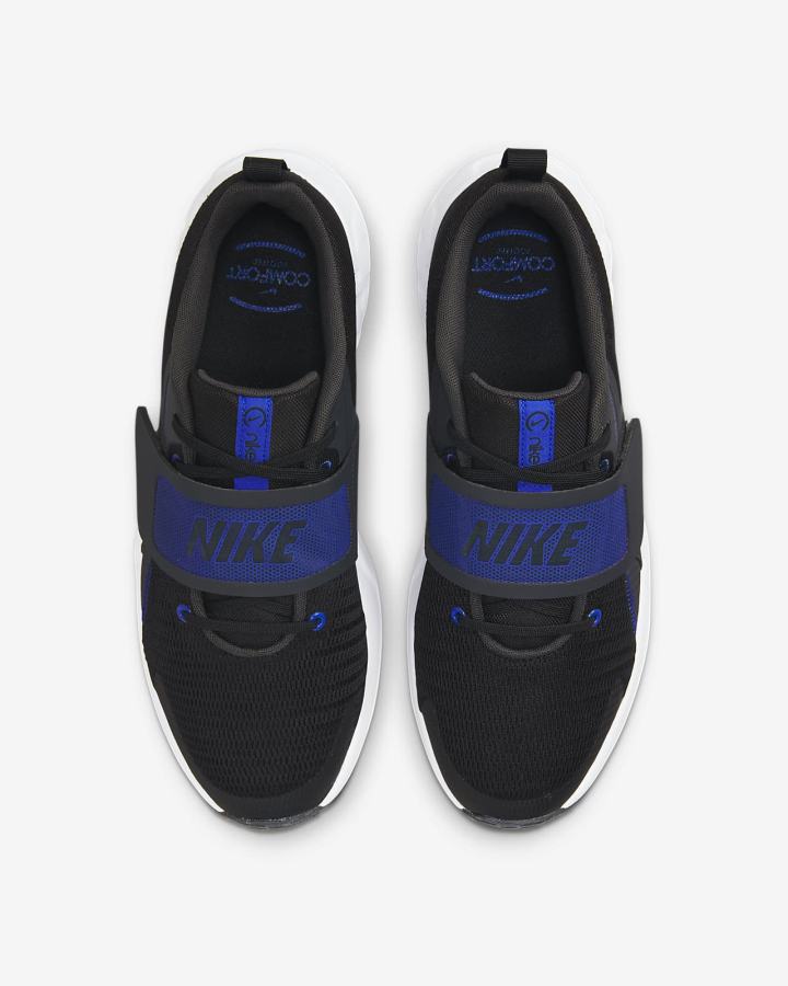 Zapatillas Deportivos Nike Renew Retaliation 4 Hombre Negras Gris Oscuro Blancas Azules | RCNLX-9164