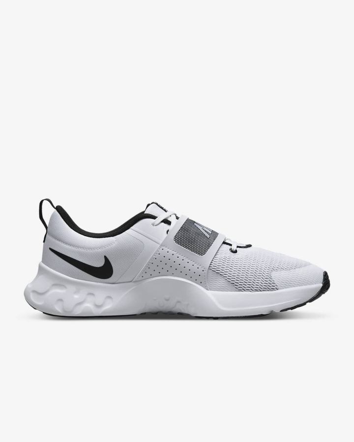 Zapatillas Deportivos Nike Renew Retaliation 4 Hombre Blancas Negras | XQVDU-0783