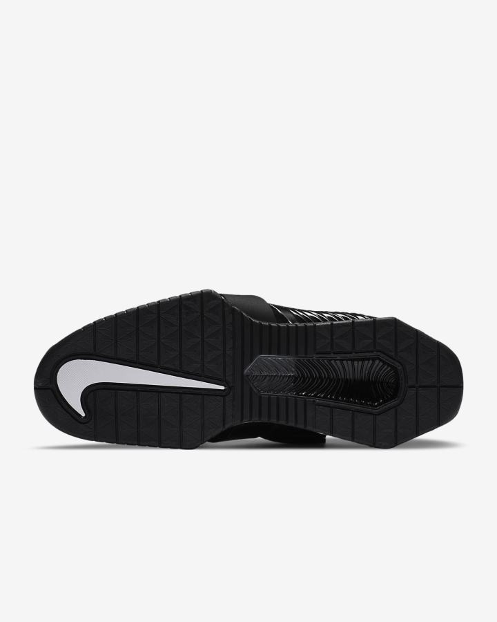 Zapatillas Deportivos Nike Romaleos 4 Hombre Negras Blancas | MGSKP-5691