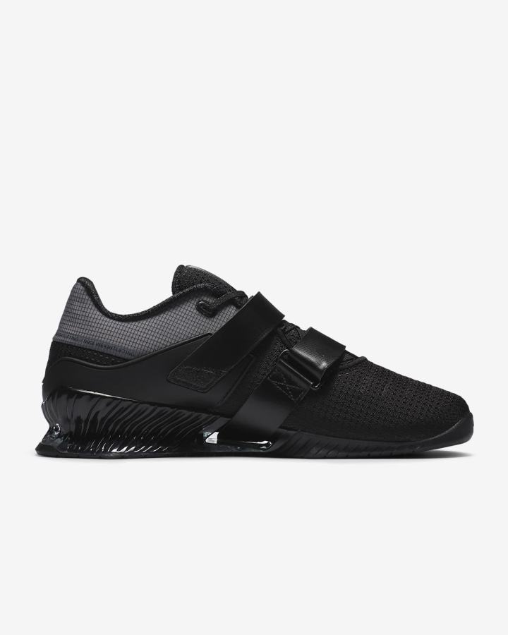 Zapatillas Deportivos Nike Romaleos 4 Hombre Negras Blancas | MGSKP-5691