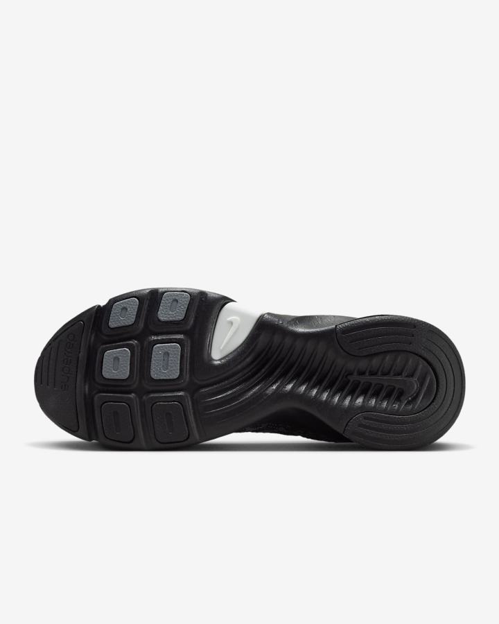 Zapatillas Deportivos Nike SuperRep Go 3 Next Nature Flyknit Hombre Gris Oscuro Negras Gris Blancas | BWKHL-1476