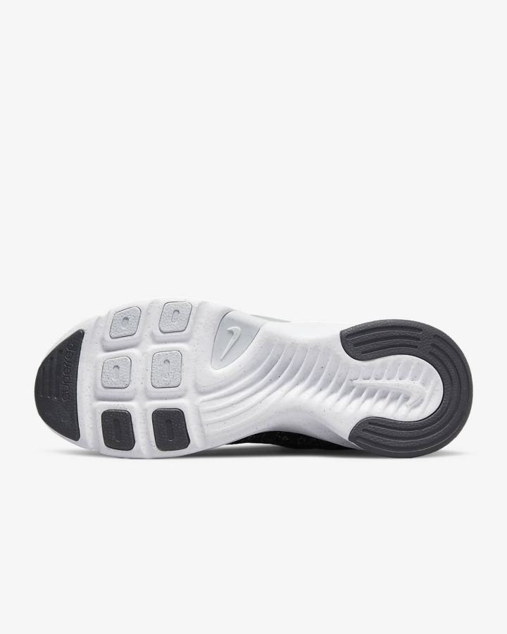 Zapatillas Deportivos Nike SuperRep Go 3 Next Nature Flyknit Hombre Negras Gris Oscuro Blancas Plateadas | GTHRX-1783