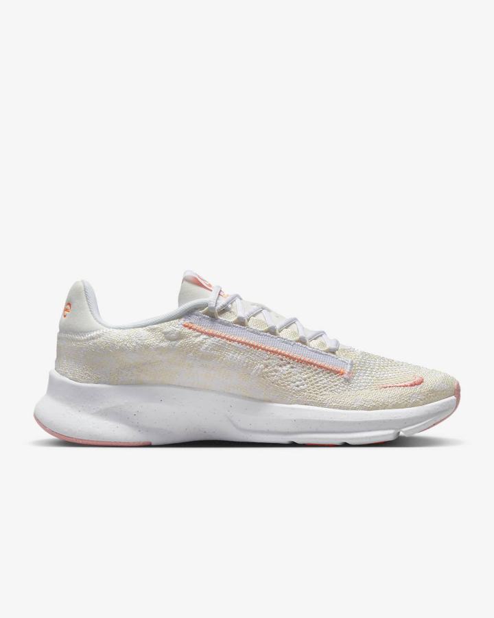 Zapatillas Deportivos Nike SuperRep Go 3 Flyknit Next Nature Mujer Blancas Creme Claro Naranjas Rojas | HIVEY-4357