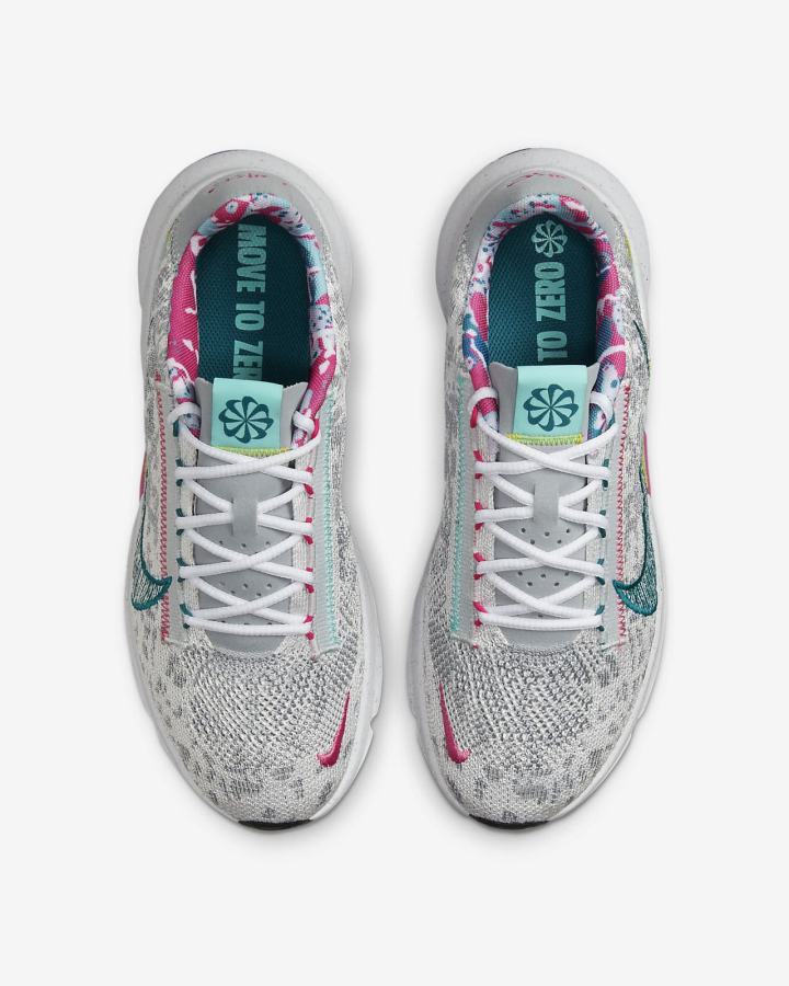 Zapatillas Deportivos Nike SuperRep Go 3 Flyknit Next Nature Mujer Gris Turquesa | SVBNH-8597