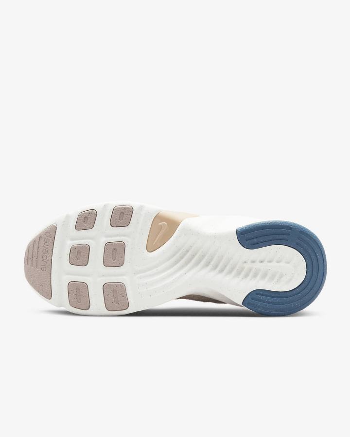 Zapatillas Deportivos Nike SuperRep Go 3 Flyknit Next Nature Mujer Blancas Negras Doradas | WXOIA-5419
