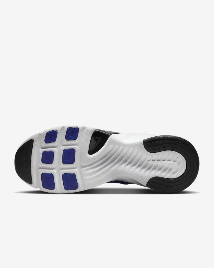 Zapatillas Deportivos Nike SuperRep Go 3 Next Nature Flyknit Hombre Azul Real Azules Negras Blancas | YHLDF-5946