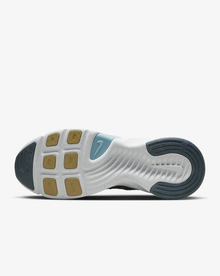 Zapatillas Deportivos Nike SuperRep Go 3 Next Nature Flyknit Hombre Gris Azul Marino Naranjas | YPKZS-9301