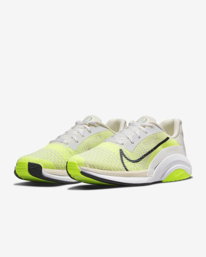Zapatillas Deportivos Nike ZoomX SuperRep Surge Premium Mujer Blancas Gris Oscuro | UQRLP-3498