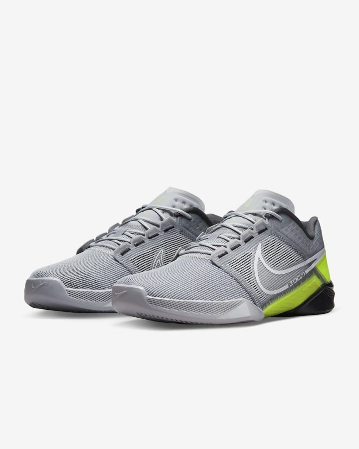 Zapatillas Deportivos Nike Zoom Metcon Turbo 2 Hombre Gris Negras Blancas | CNLUR-4759