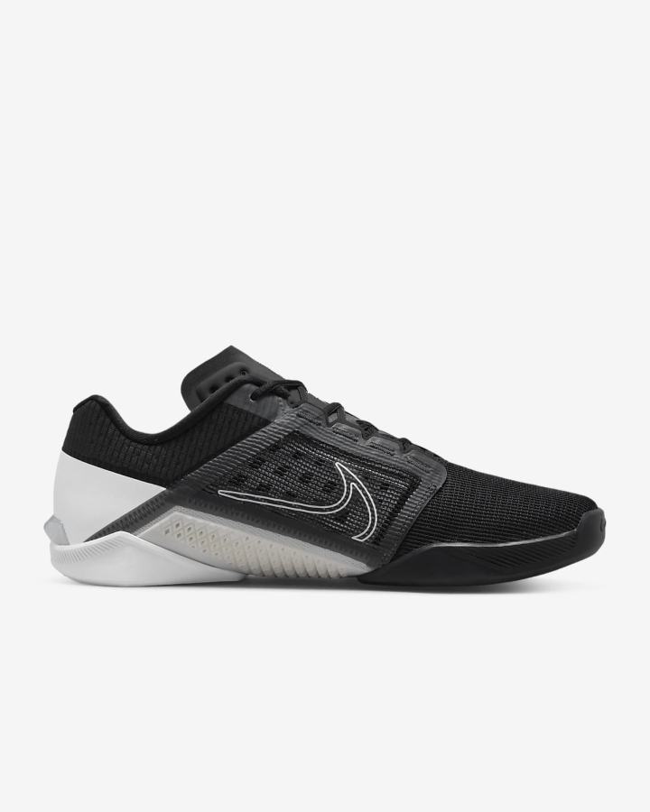 Zapatillas Deportivos Nike Zoom Metcon Turbo 2 Hombre Negras Blancas Metal Gris | FXCMV-9412