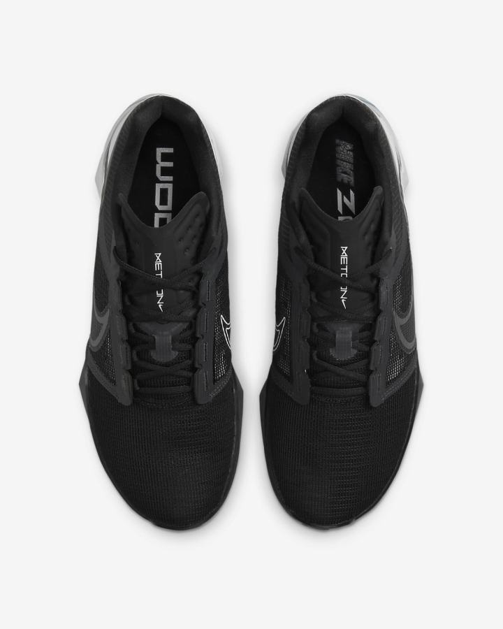 Zapatillas Deportivos Nike Zoom Metcon Turbo 2 Hombre Negras Blancas Metal Gris | FXCMV-9412
