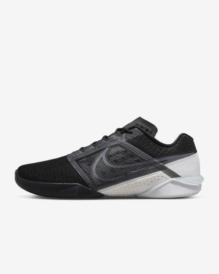 Zapatillas Deportivos Nike Zoom Metcon Turbo 2 Hombre Negras Blancas Metal Gris | FXCMV-9412