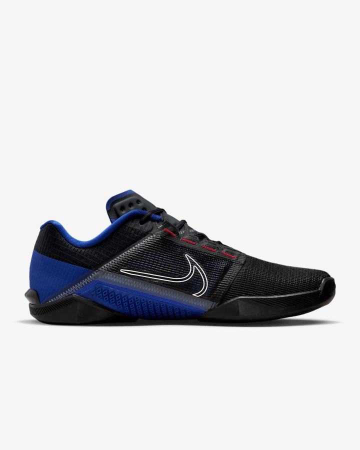 Zapatillas Deportivos Nike Zoom Metcon Turbo 2 Hombre Gris Azul Real Negras Blancas | OMQGT-5129