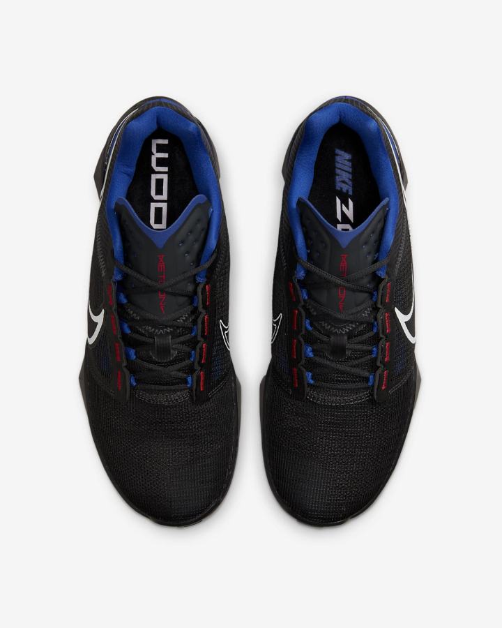 Zapatillas Deportivos Nike Zoom Metcon Turbo 2 Hombre Gris Azul Real Negras Blancas | OMQGT-5129