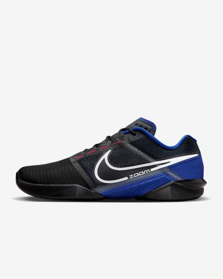 Zapatillas Deportivos Nike Zoom Metcon Turbo 2 Hombre Gris Azul Real Negras Blancas | OMQGT-5129