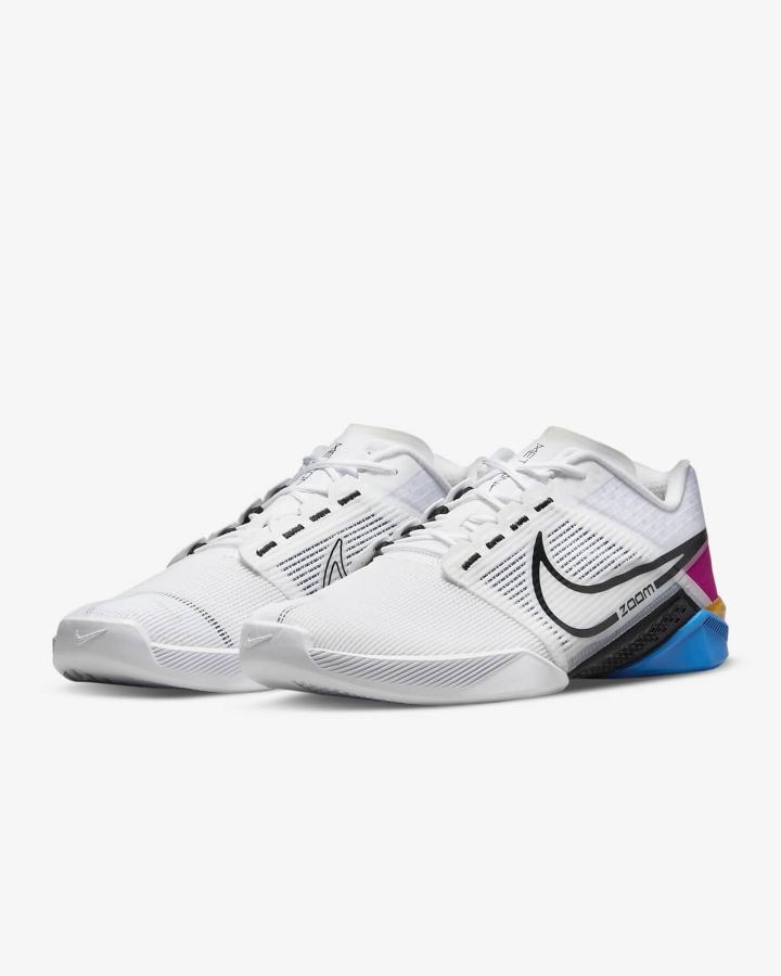 Zapatillas Deportivos Nike Zoom Metcon Turbo 2 Hombre Blancas Azules Rosas Negras | TEVGN-1927