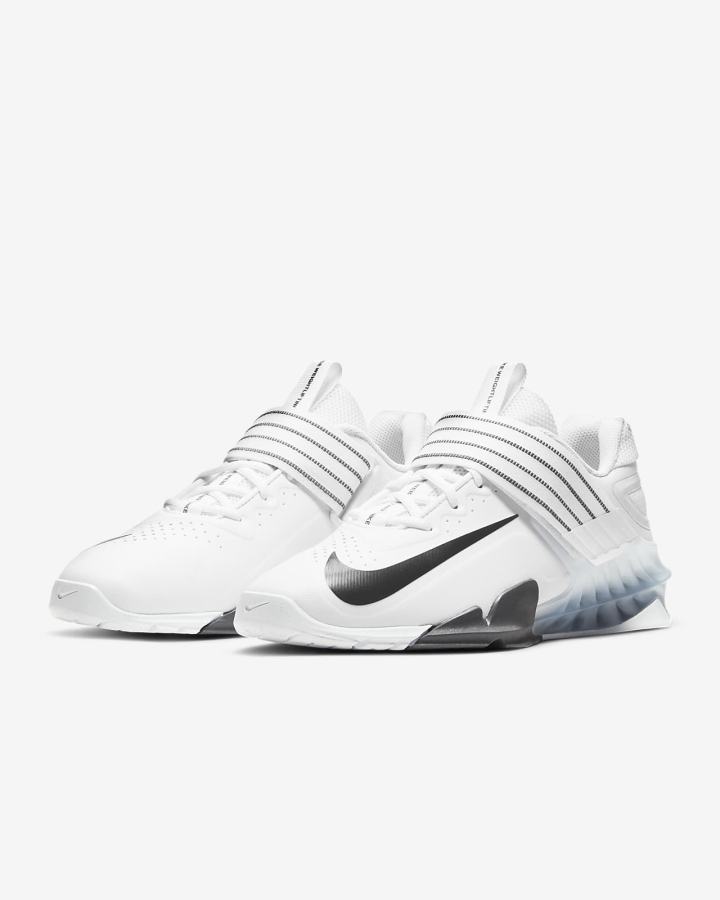 Zapatillas Halterofilia Nike Savaleos Hombre Blancas Gris Naranjas Negras | LDMSR-6143