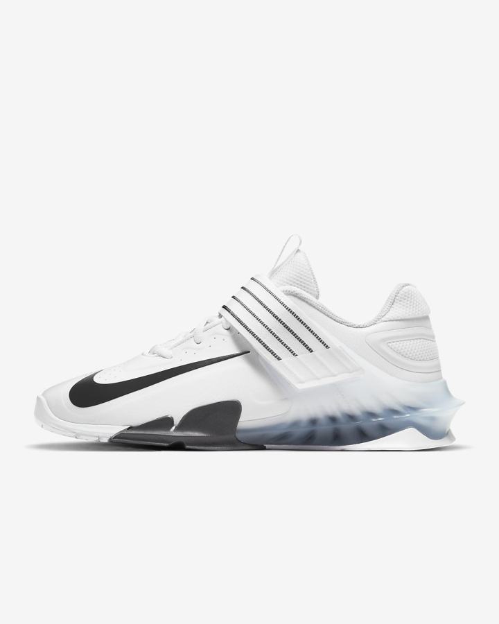 Zapatillas Halterofilia Nike Savaleos Hombre Blancas Gris Naranjas Negras | LDMSR-6143