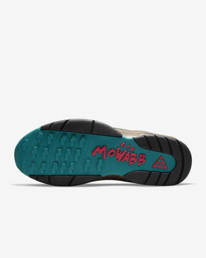 Zapatillas Nike ACG Air Mowabb Hombre Doradas Turquesa Rojas | JIWZM-9803