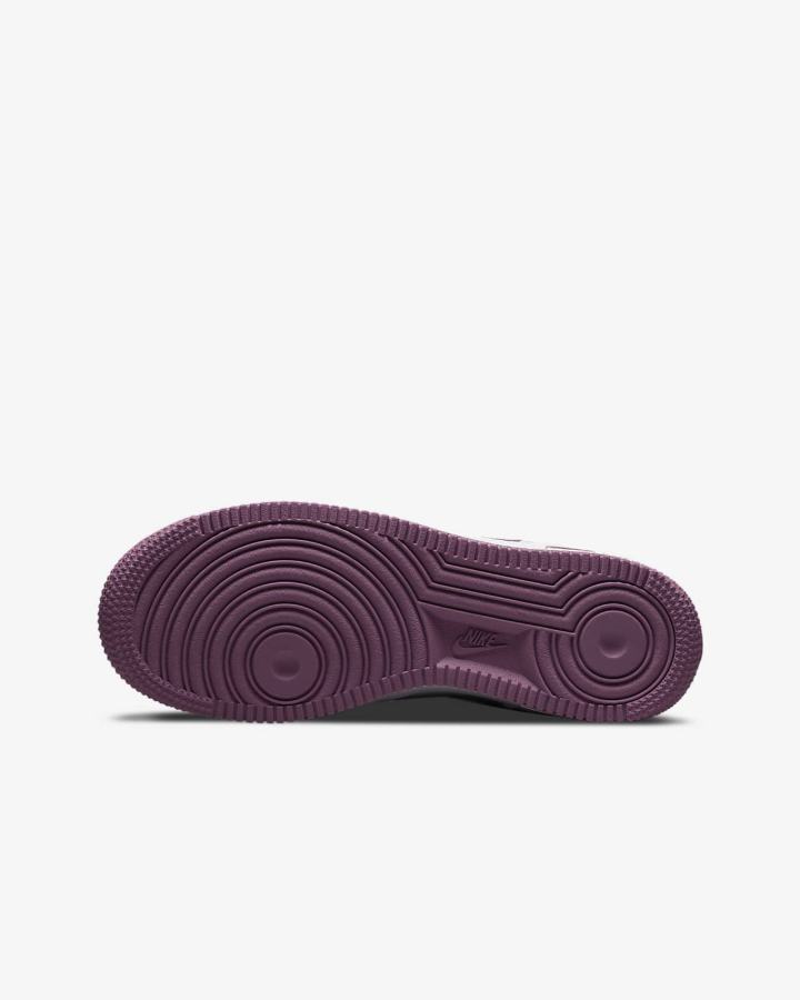 Zapatillas Nike Air Force 1 '06 Kids Niña Blancas Burdeos Claro | AZIDO-0196