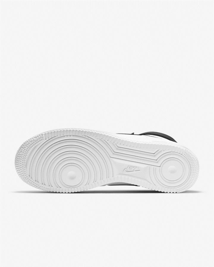 Zapatillas Nike Air Force 1 '07 High Hombre Blancas Negras | IHAPZ-6517