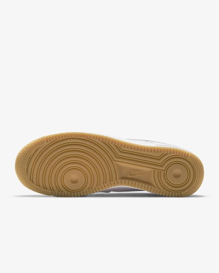 Zapatillas Nike Air Force 1 '07 Hombre Blancas Marrones Claro Blancas | LOKXC-0584