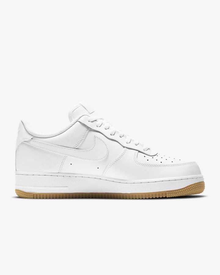 Zapatillas Nike Air Force 1 '07 Hombre Blancas Marrones Claro Blancas | LOKXC-0584